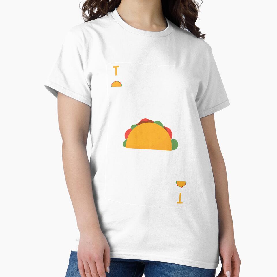 Taco Poke Emoji by HippoEmo Unisex , , , Long Sleeve Tee