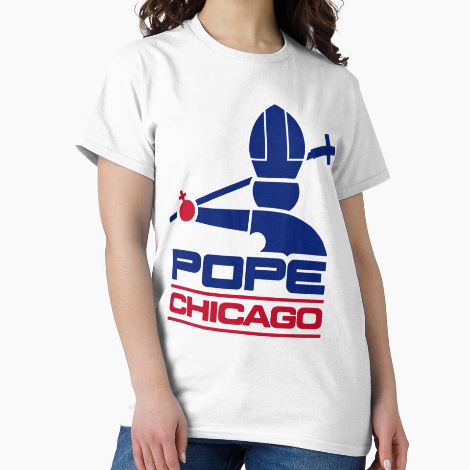 Pope Chicago White Sox - Pope Leo Xiv by BvgBytez Unisex , , , Long Sleeve Tee