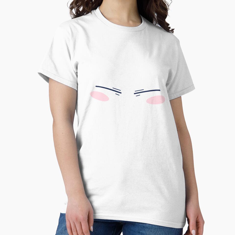 Rimuru Face Slime Chibi by Raitoseji Unisex , , , Long Sleeve Tee