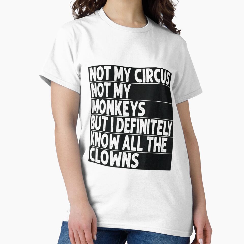 Not My Circus, Not My Monkeys, But I Definitely Know the Clowns by BanBay
