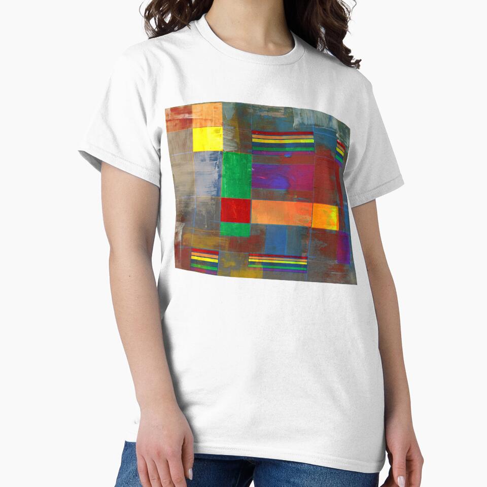 Mid-Century Modern 2.5.3 Rainbow Pride Graffiti by Old Urban Farmhouse Design Studio