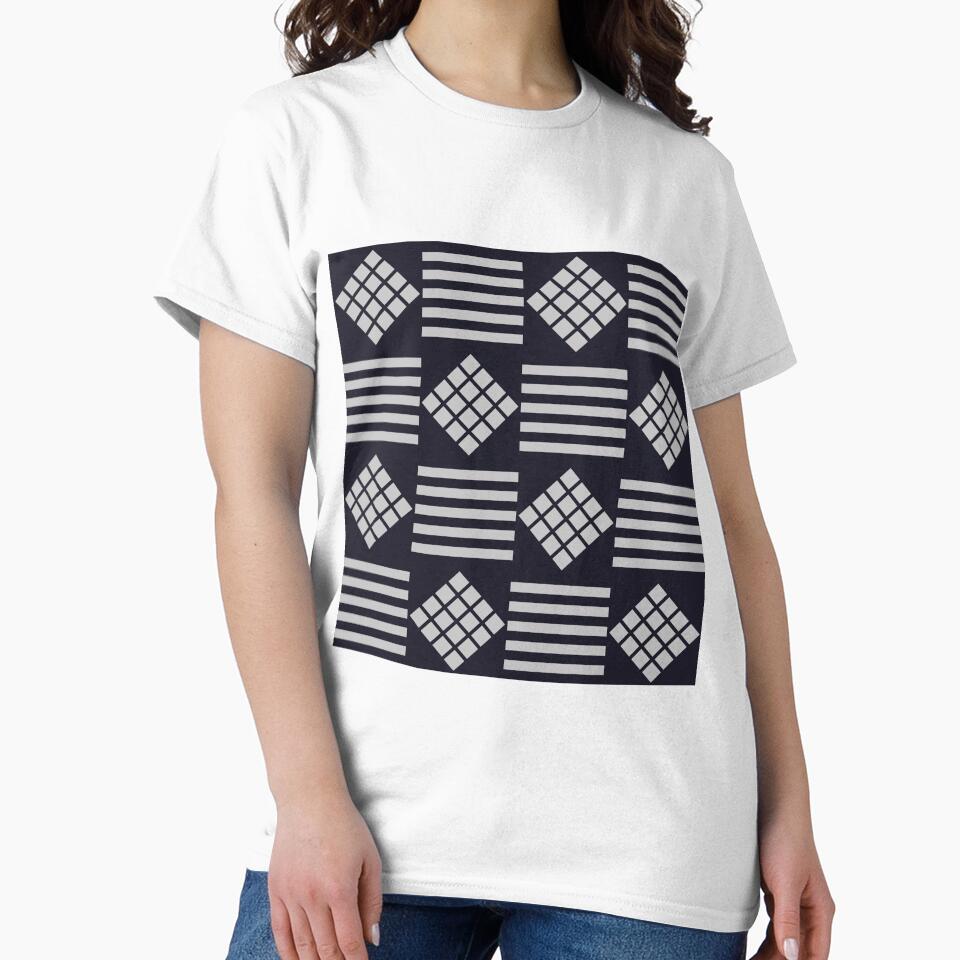 modern pattern by NAGNE Unisex , , , Long Sleeve Tee