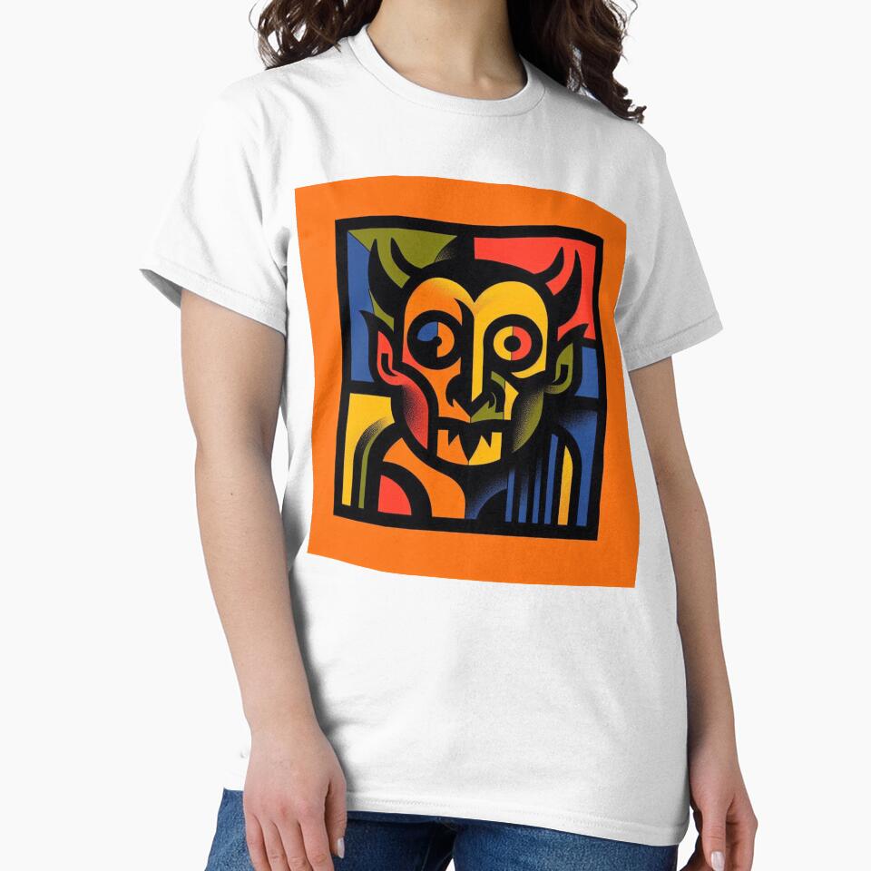 Scary Halloween - Retro Minimalist Art - 001 by sagaofsilence
