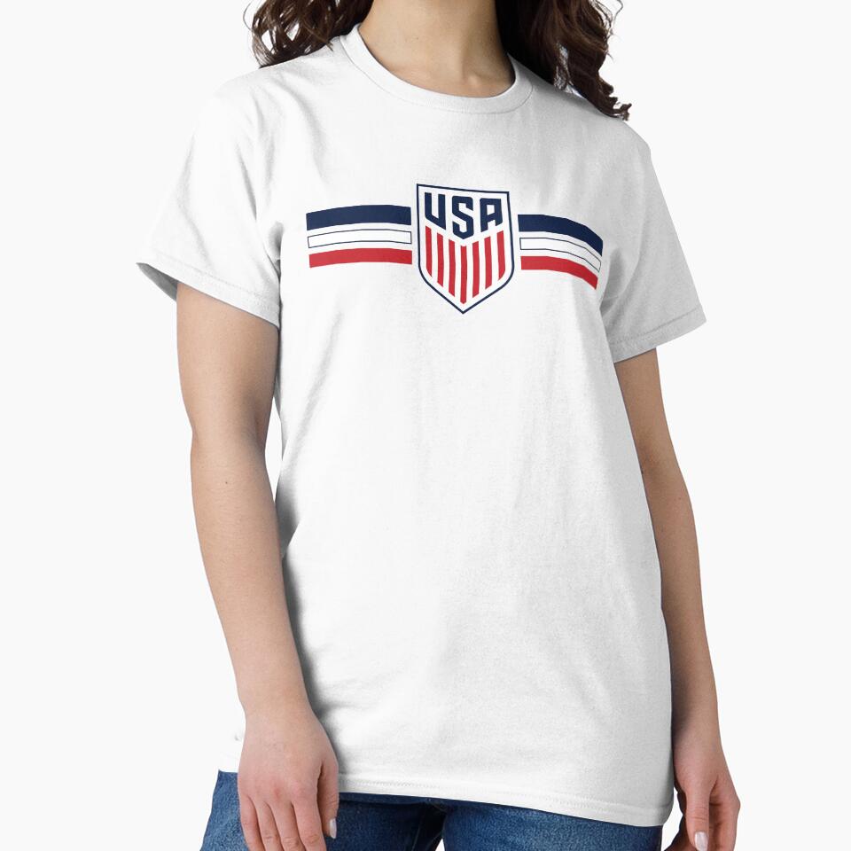 USA Soccer, World Cup 2026, Patriotic Football Fan by sugarghoulz Unisex , , , Long Sleeve Tee