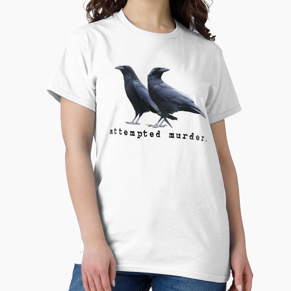 Attempted Murder by wickedweirdgrim Unisex , , , Long Sleeve Tee