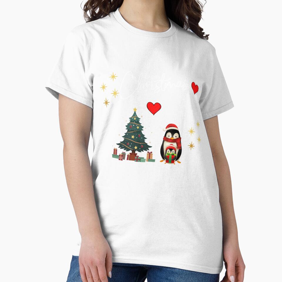 Merry Christmas by I vizi di Bob Unisex , , , Long Sleeve Tee