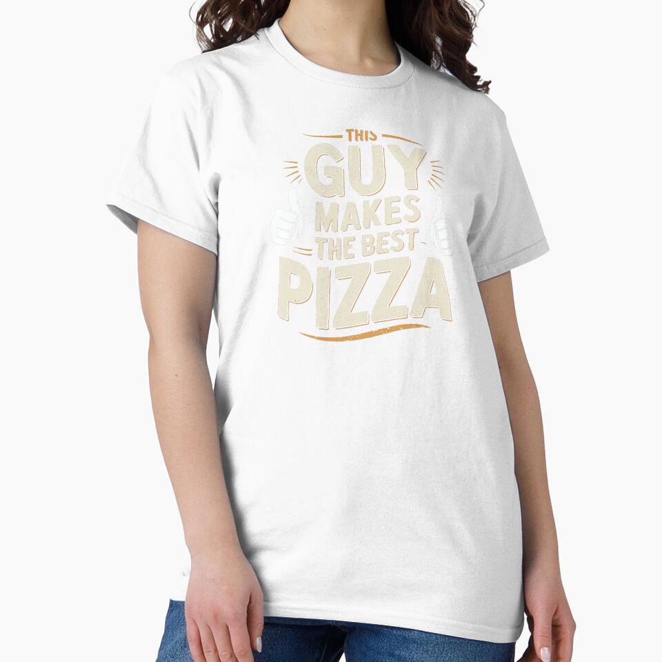 This Guy Makes The Best Pizza by jkrphoto Unisex , , , Long Sleeve Tee