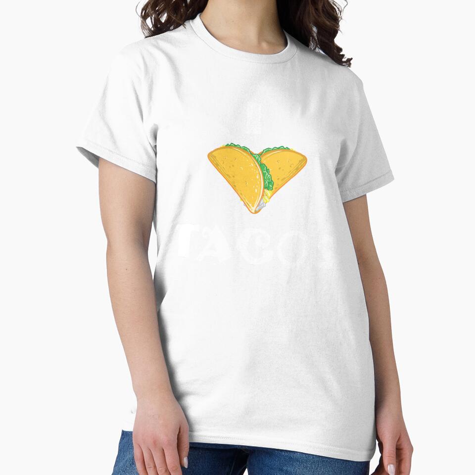 I Love Tacos, Tacos Humor, Funny Taco Lovers by Vinson-MFG Unisex , , , Long Sleeve Tee
