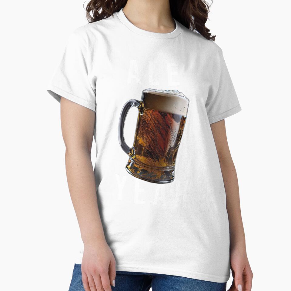 Ale Yeah Beer by bitstudio Unisex , , , Long Sleeve Tee