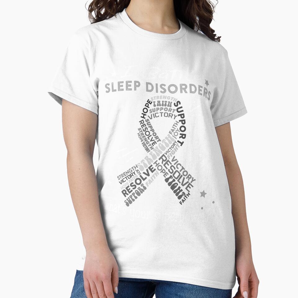 Sleep Disorders Warrior, I Battle Sleep Disorders What's Your Superpower? by Greggwillard Unisex , , , Long Sleeve Tee
