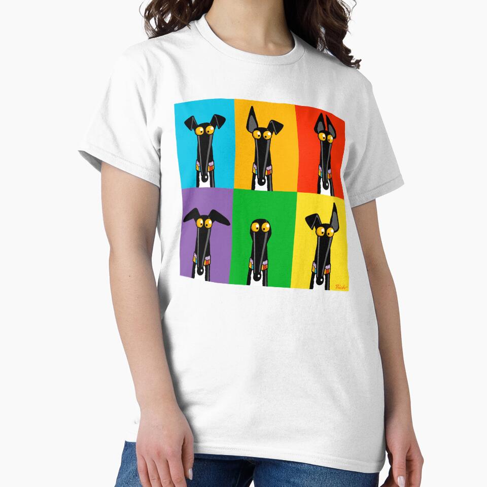Greyhound Semaphore by RichSkipworth Unisex , , , Long Sleeve Tee