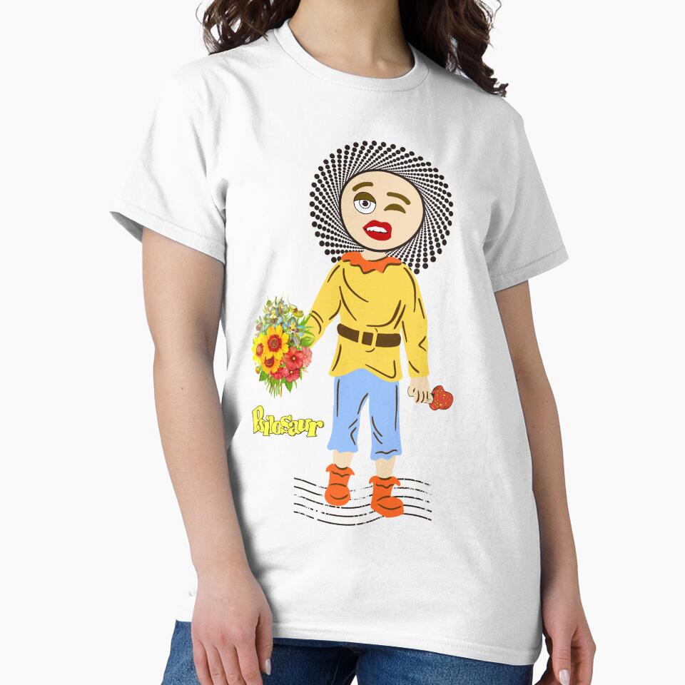Psilosaur Happy Tripper #2 (T-Shirt) by Psilosaur