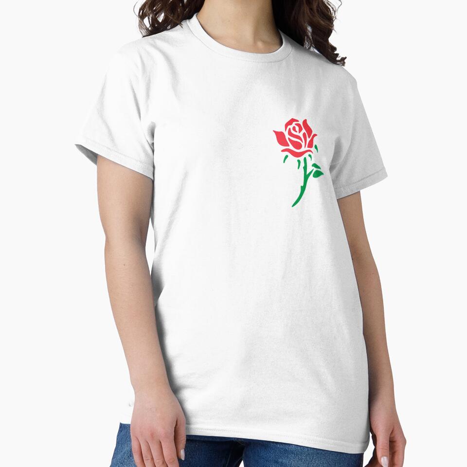 Rose Floral Aesthetic Hipster design by nikkidawn74 Unisex , , , Long Sleeve Tee