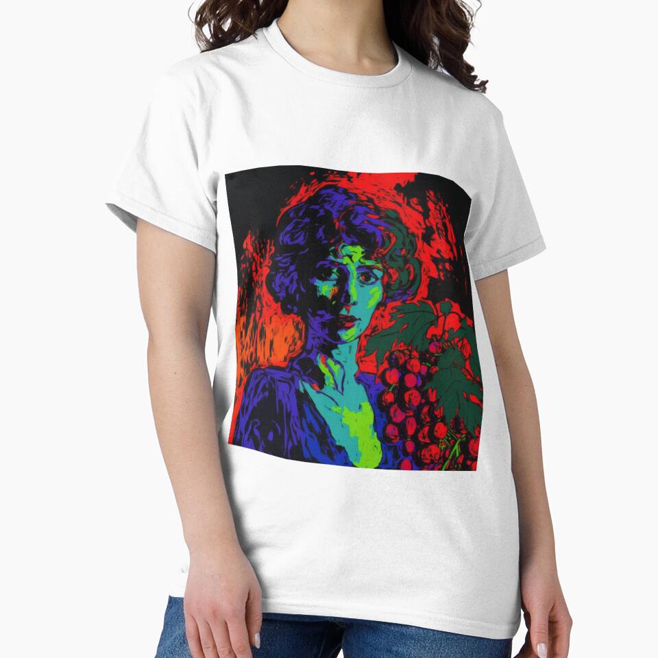 Fauvism Wine Art Wine Maker Wine Lover Grape by Alper Billik Unisex , , , Long Sleeve Tee