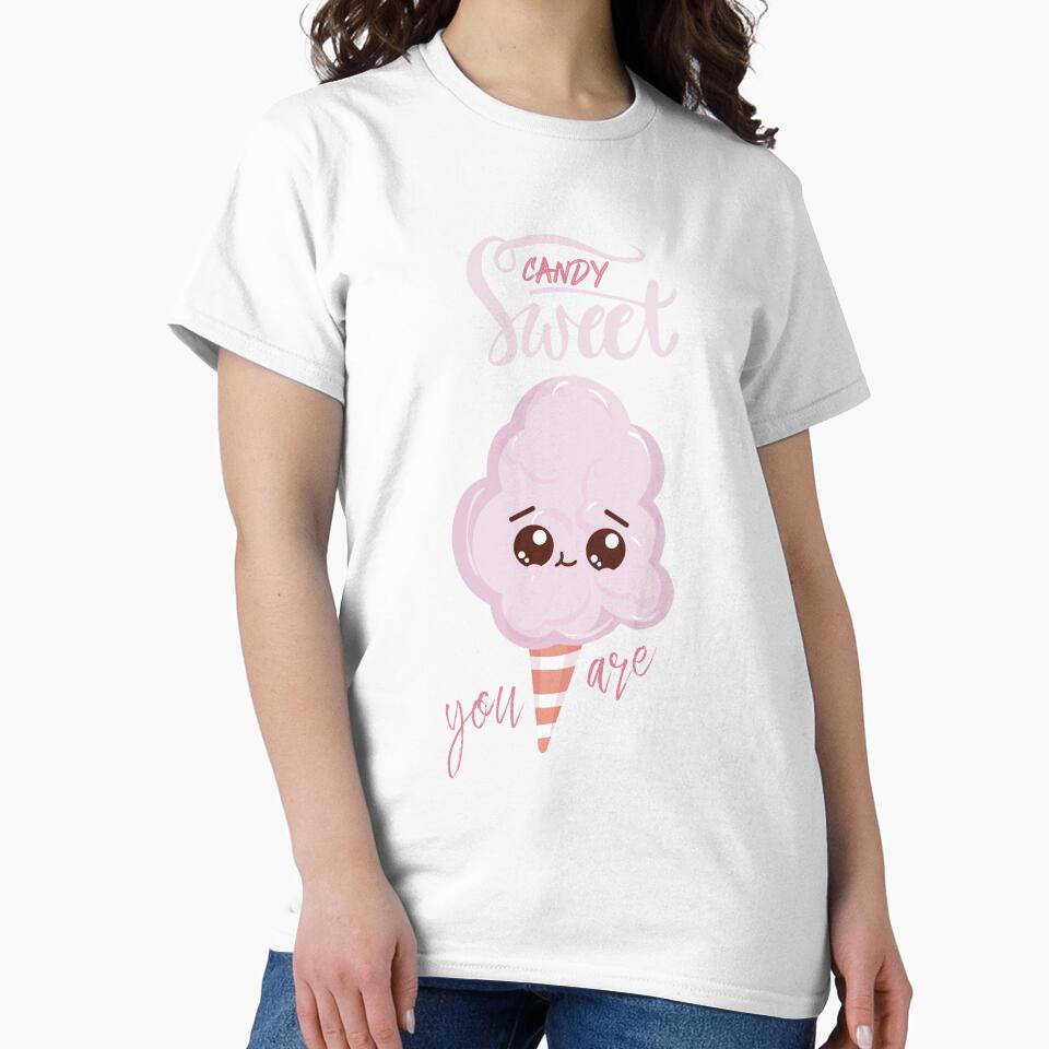 candy you are -cotton candy by the dragon shop Unisex , , , Long Sleeve Tee