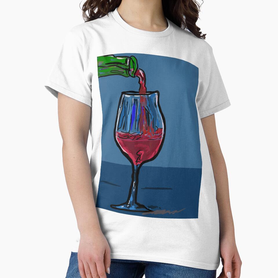 Red wine lover by iancoppack Unisex , , , Long Sleeve Tee