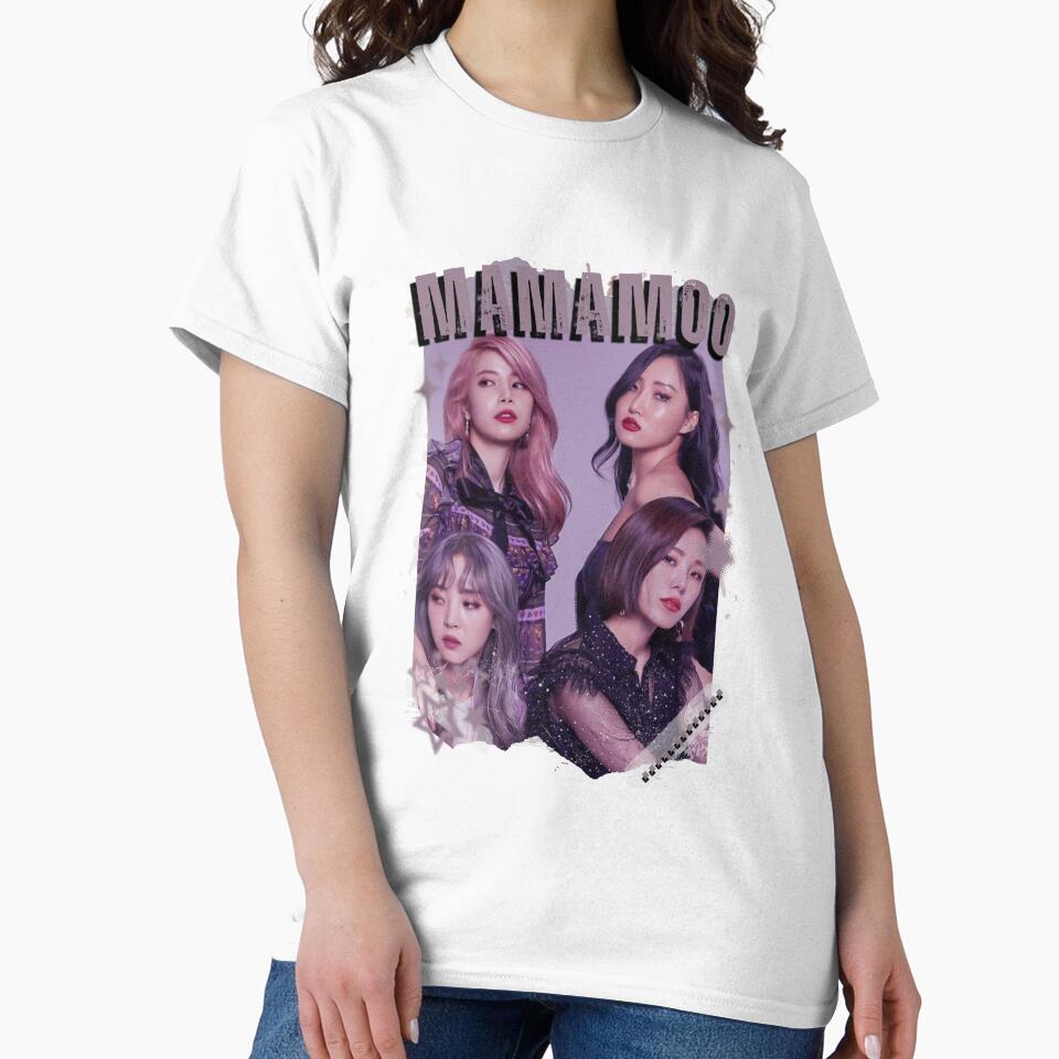 Mamamoo Kpop Female group Scrapbook Collage Cozy Y2K Vintage Design by HELL0WBELLO