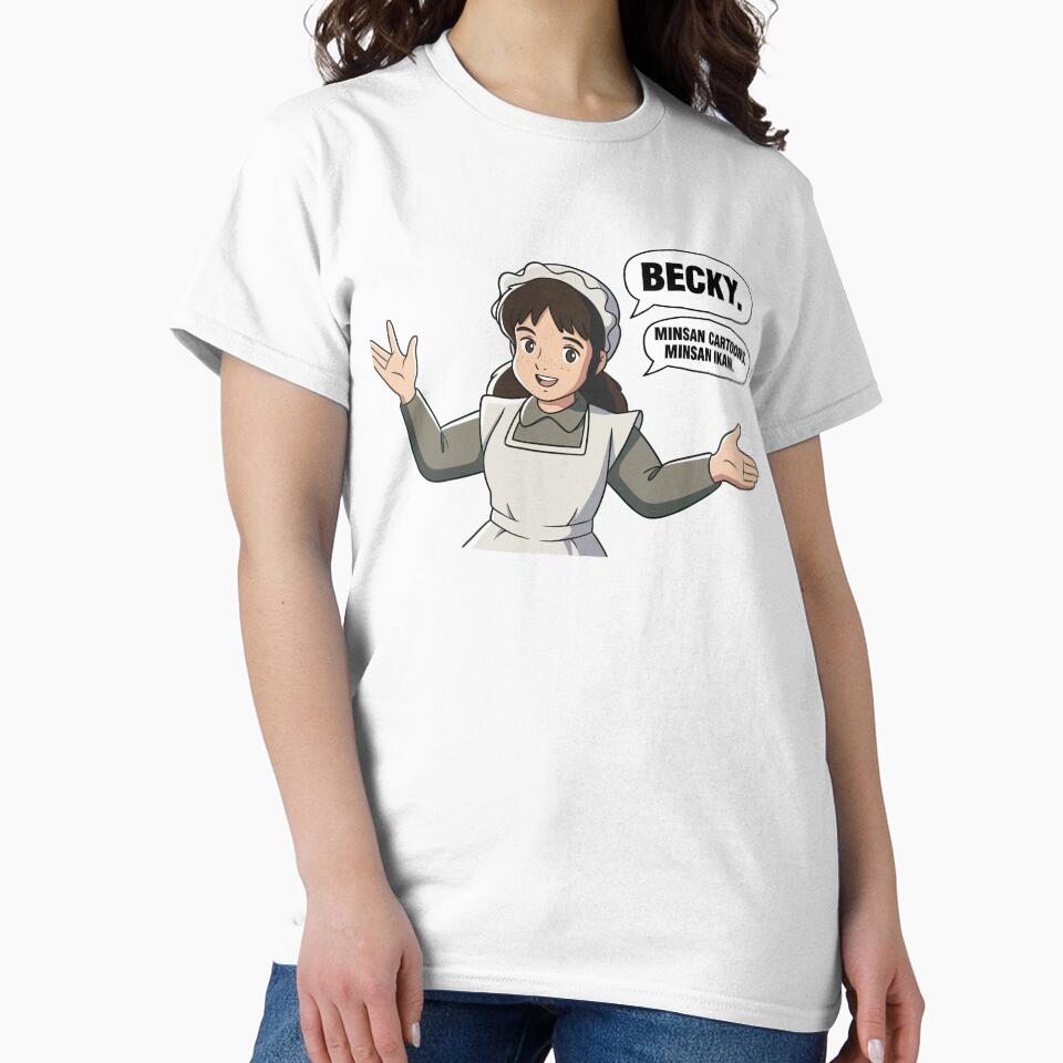 Becky Minsan Cartoon Minsan Ikaw Meme – Funny Pinoy Relatable Humor by PrincessLavinia Unisex , , , Long Sleeve Tee