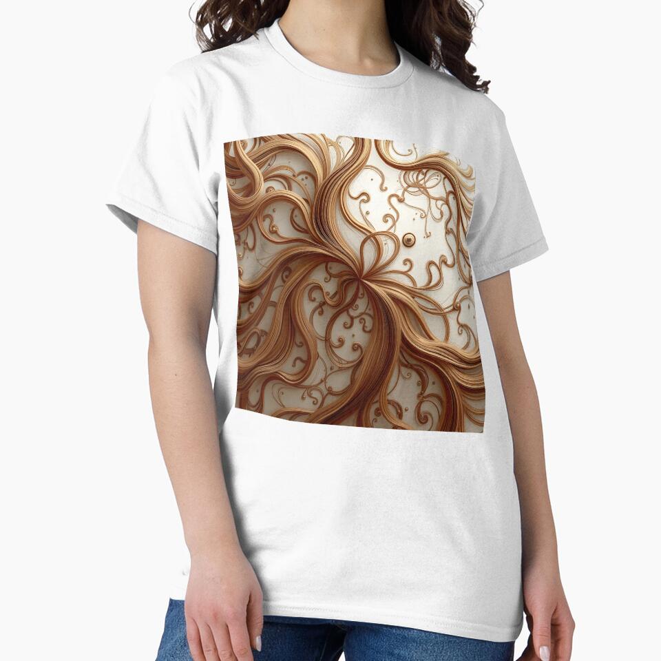 Goat Hair 10 by HebaRK Studio Unisex , , , Long Sleeve Tee