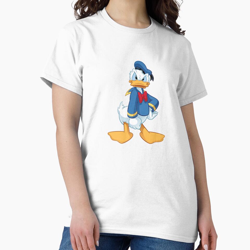 Donald Duck Angry by JennieDreher Unisex , , , Long Sleeve Tee