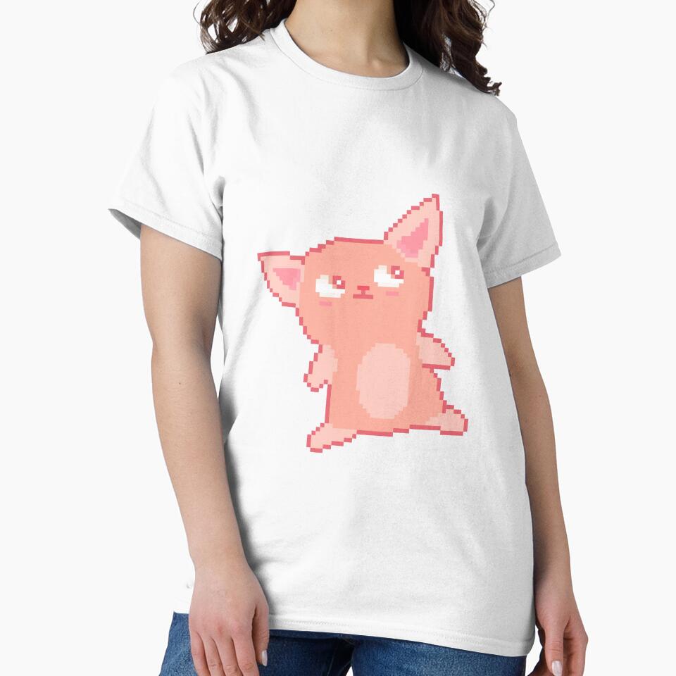 pinky cat by autumnalmanac Unisex , , , Long Sleeve Tee