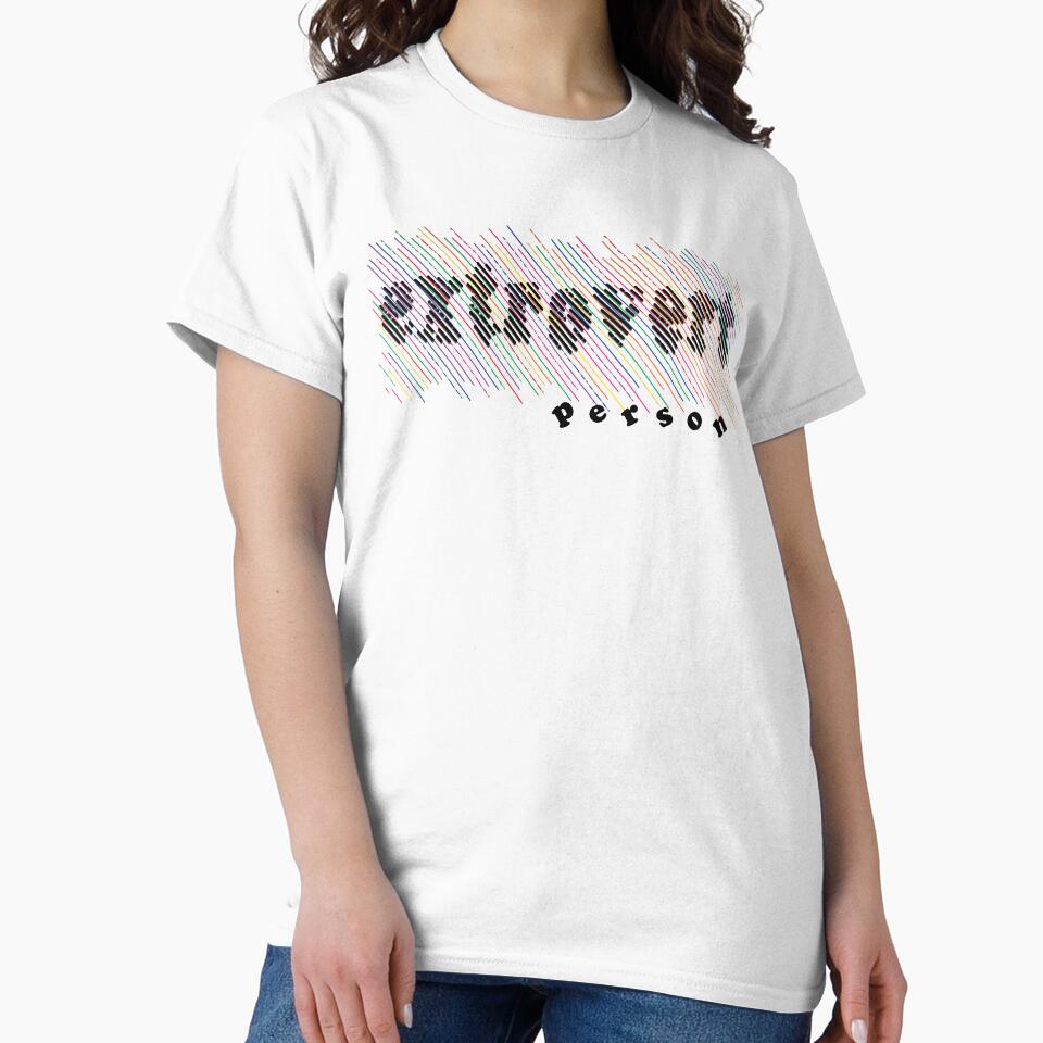 Extrovert person by Nobiya Unisex , , , Long Sleeve Tee