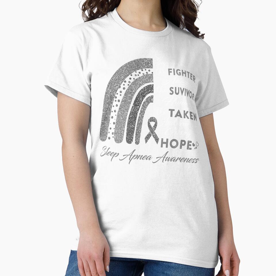 Sleep Apnea Warrior Supporting Fighter Sleep Apnea Awareness by Gillosina Unisex , , , Long Sleeve Tee
