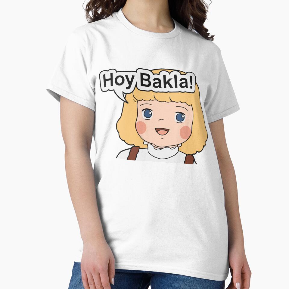Hoy Bakla Meme – Funny Pinoy Sass Reaction LGBTQ Humor by PrincessLavinia Unisex , , , Long Sleeve Tee