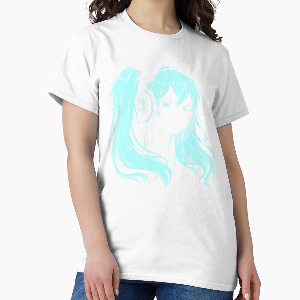 Hatsune Miku by Topmaxdesign Unisex , , , Long Sleeve Tee