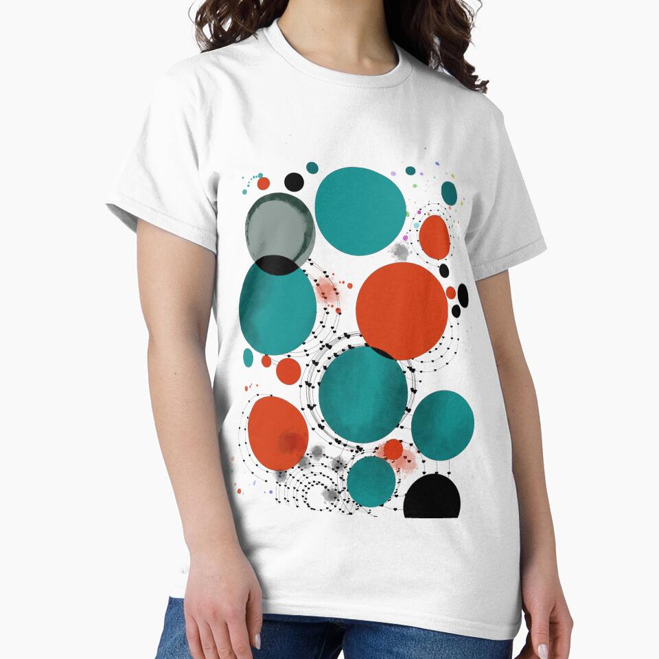 Colorful abstract artwork with overlapping circles and dotted patterns by SimoesArtistry