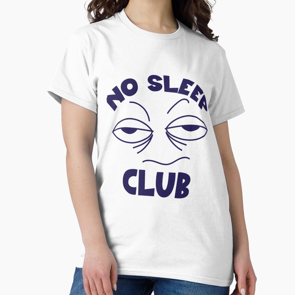 Awesome Since Retro No Sleep Club's Gift Men Women Team Boys Girls by GhostTees Unisex , , , Long Sleeve Tee