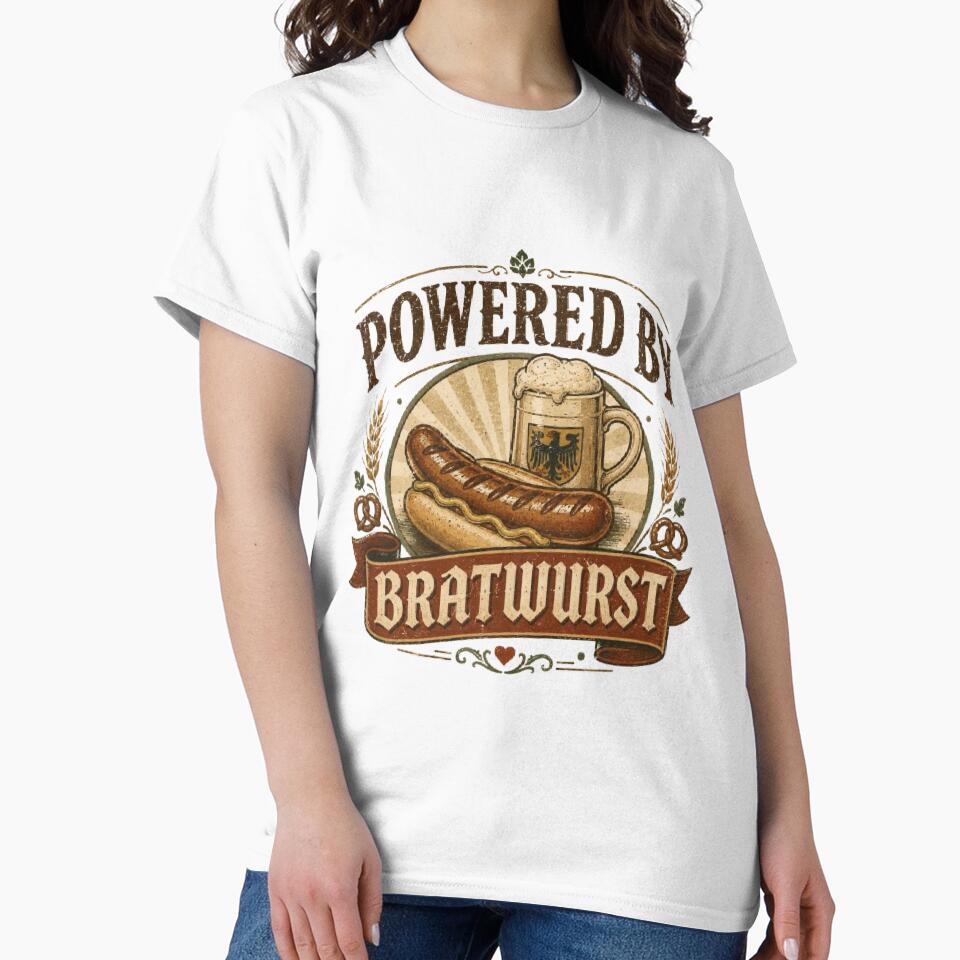 Funny German Food Shirt | Oktoberfest Humor Tee by AveniaOficial Unisex , , , Long Sleeve Tee