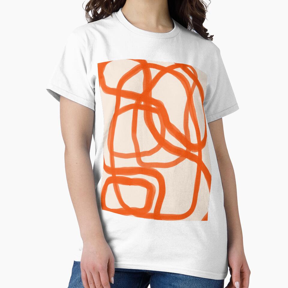 Bold Orange Lines by cadinera