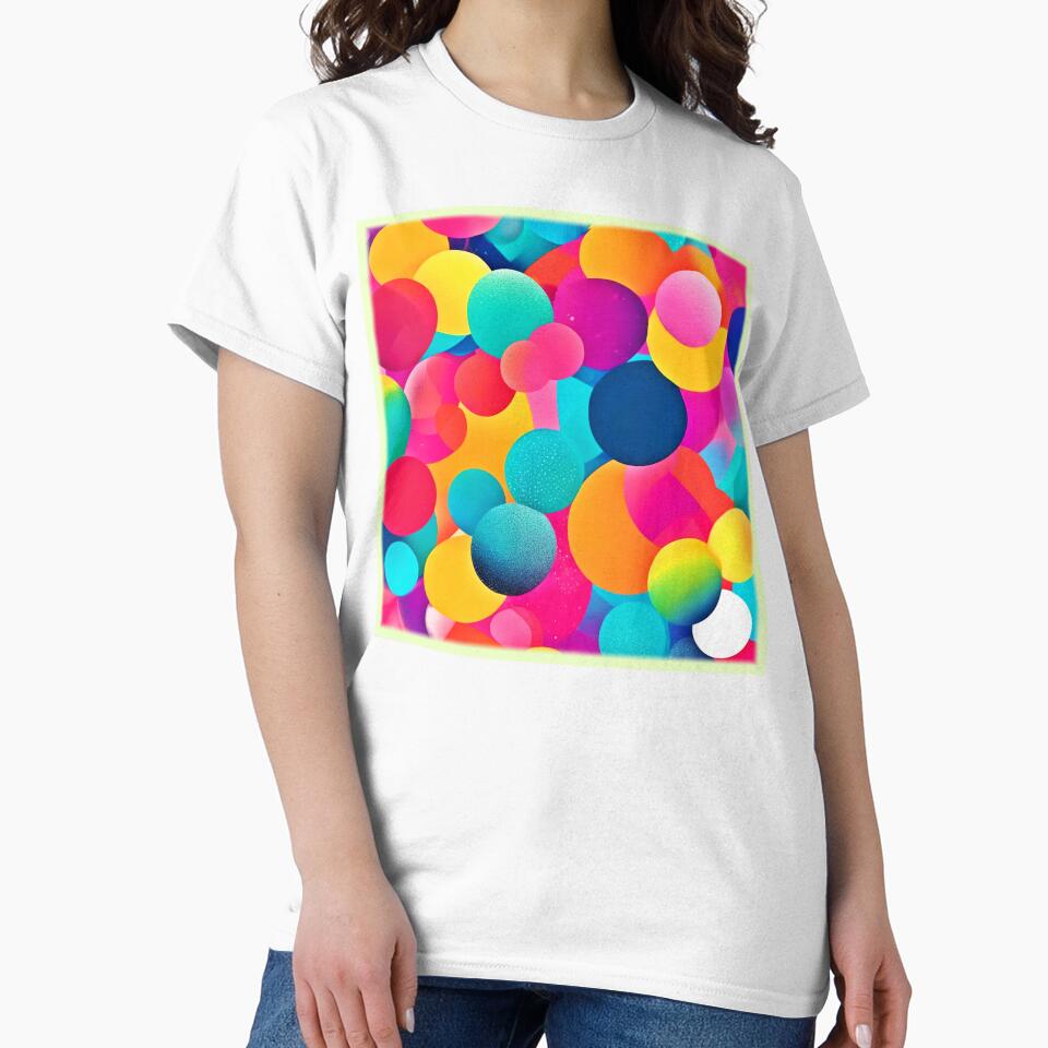 Vibrant Abstract Circles by Health And Fitness Posts e-Store
