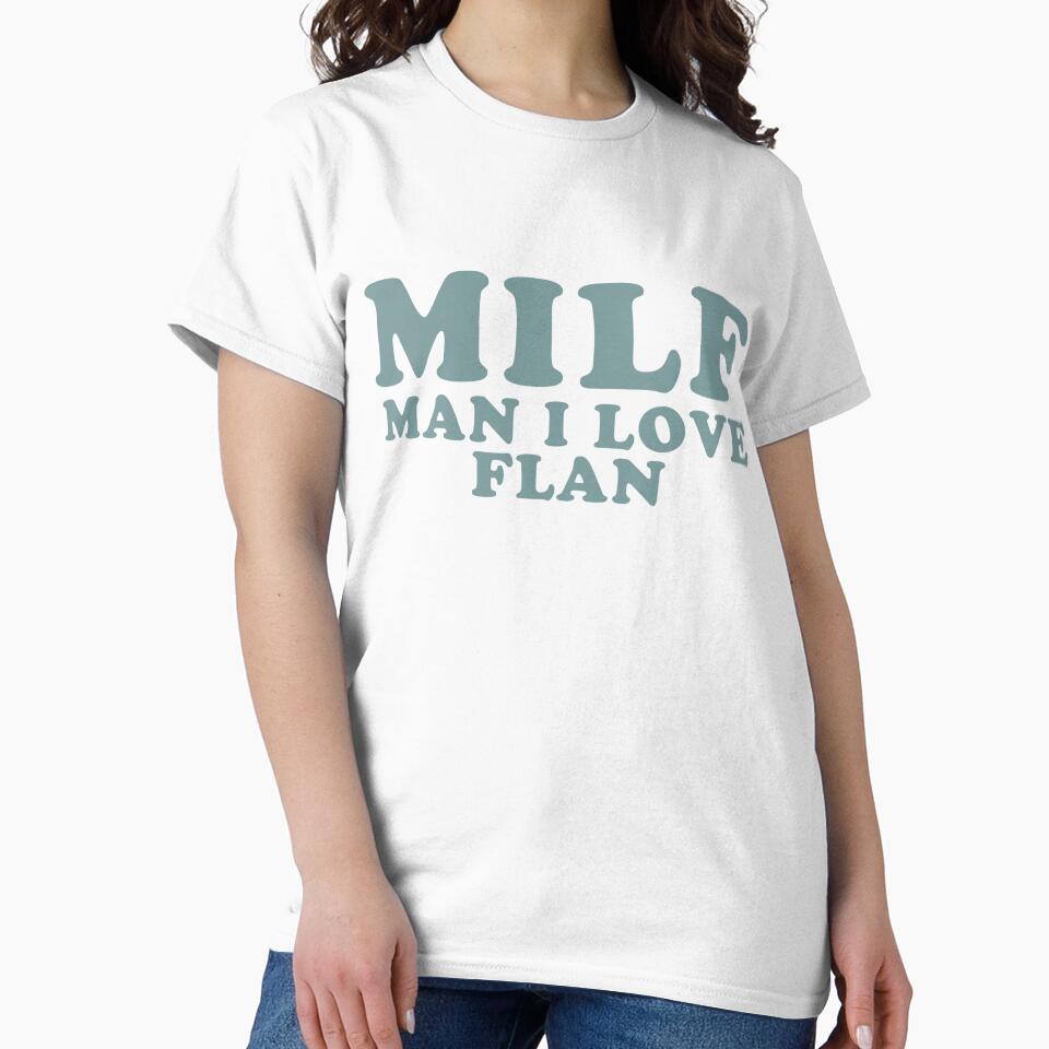 Man I Love Flan by narekmug Unisex , , , Long Sleeve Tee