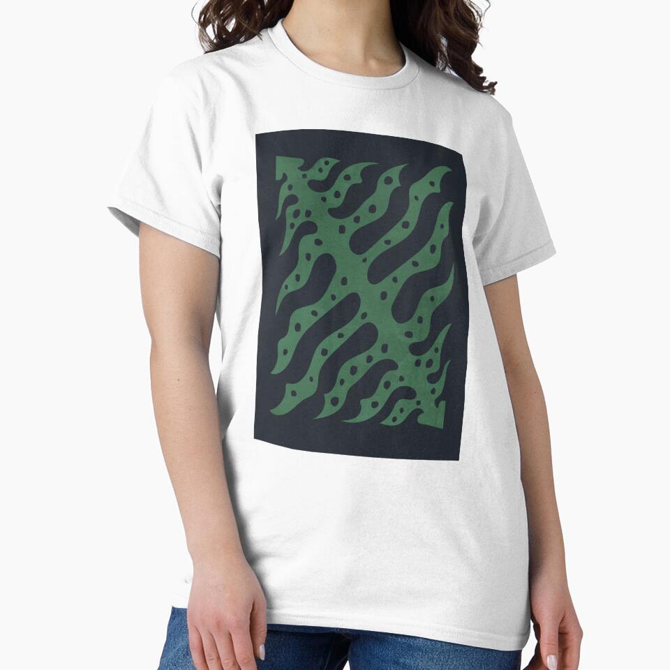 Botanical Abstraction, Green Leaf by technicolorable_art