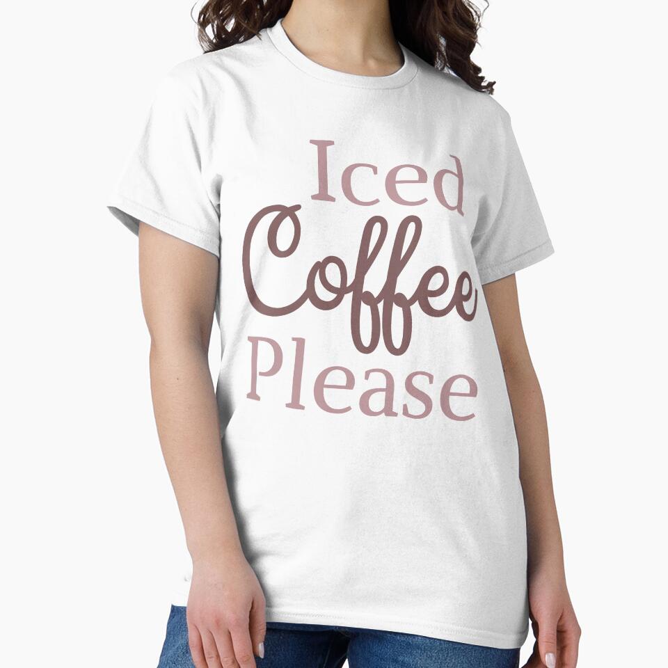 Iced Coffee Please by YAnna9 Unisex , , , Long Sleeve Tee