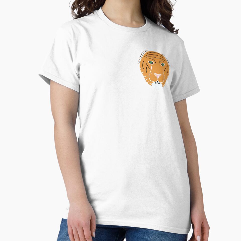 Minimalist tiger logo by Huxlindor