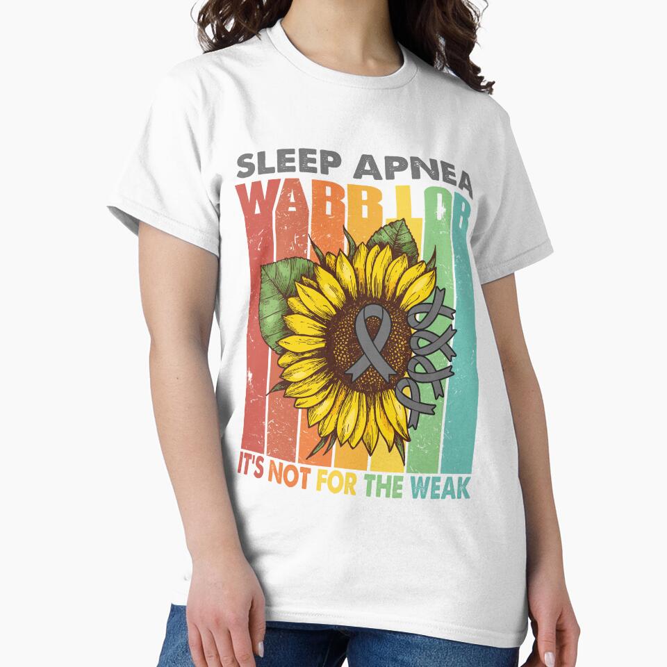 Sleep Apnea Warrior - IT IS NOT FOR THE WEAK by Fernandezf Unisex , , , Long Sleeve Tee