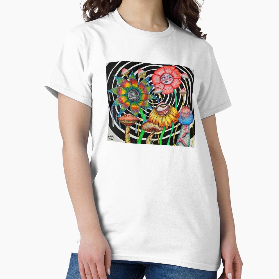 Psychedelic Garden by whimsicalcyn