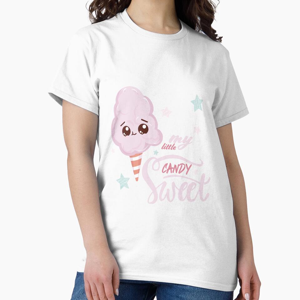 my little sweet cotton candy by the dragon shop Unisex , , , Long Sleeve Tee