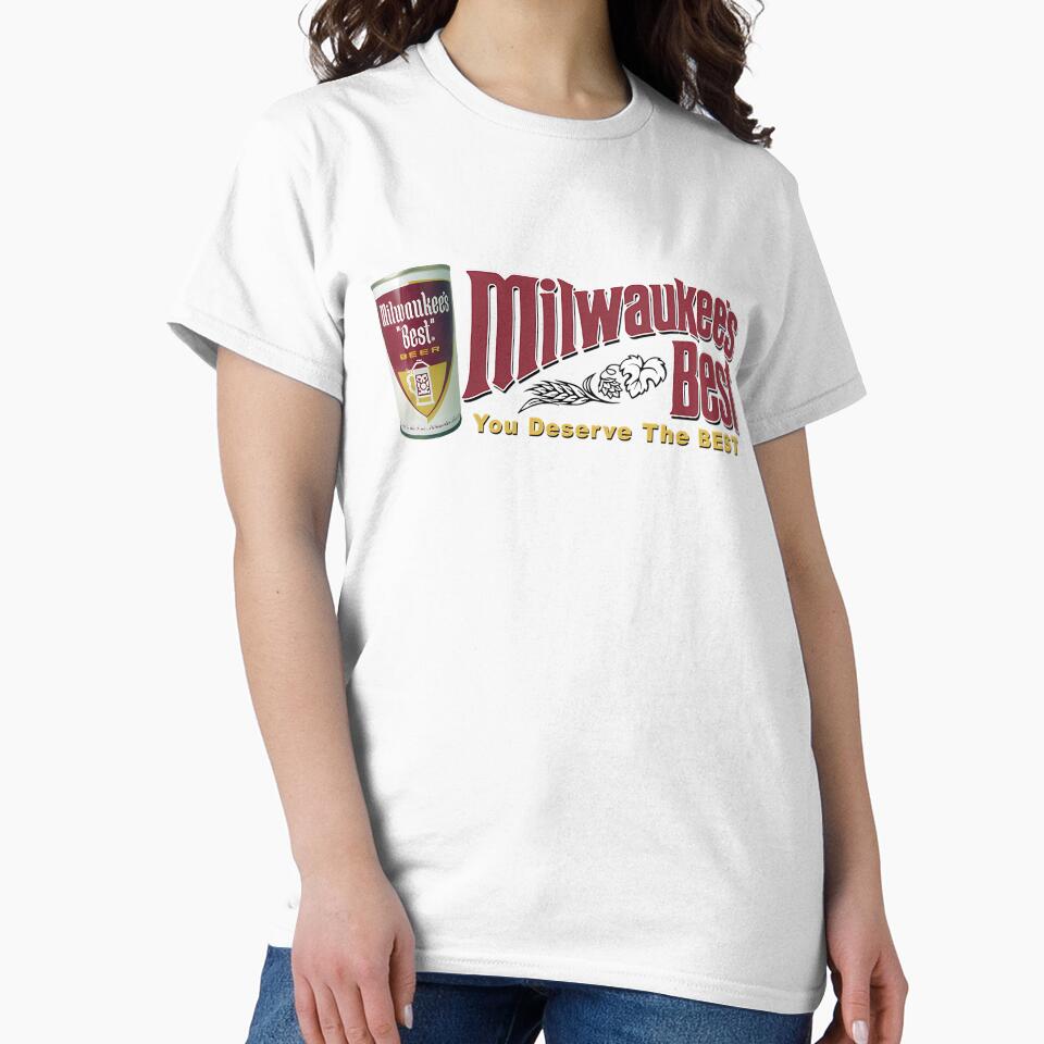 Milwaukee'S Best Beer Can Design You Deserve The Best by a6idineee Unisex , , , Long Sleeve Tee