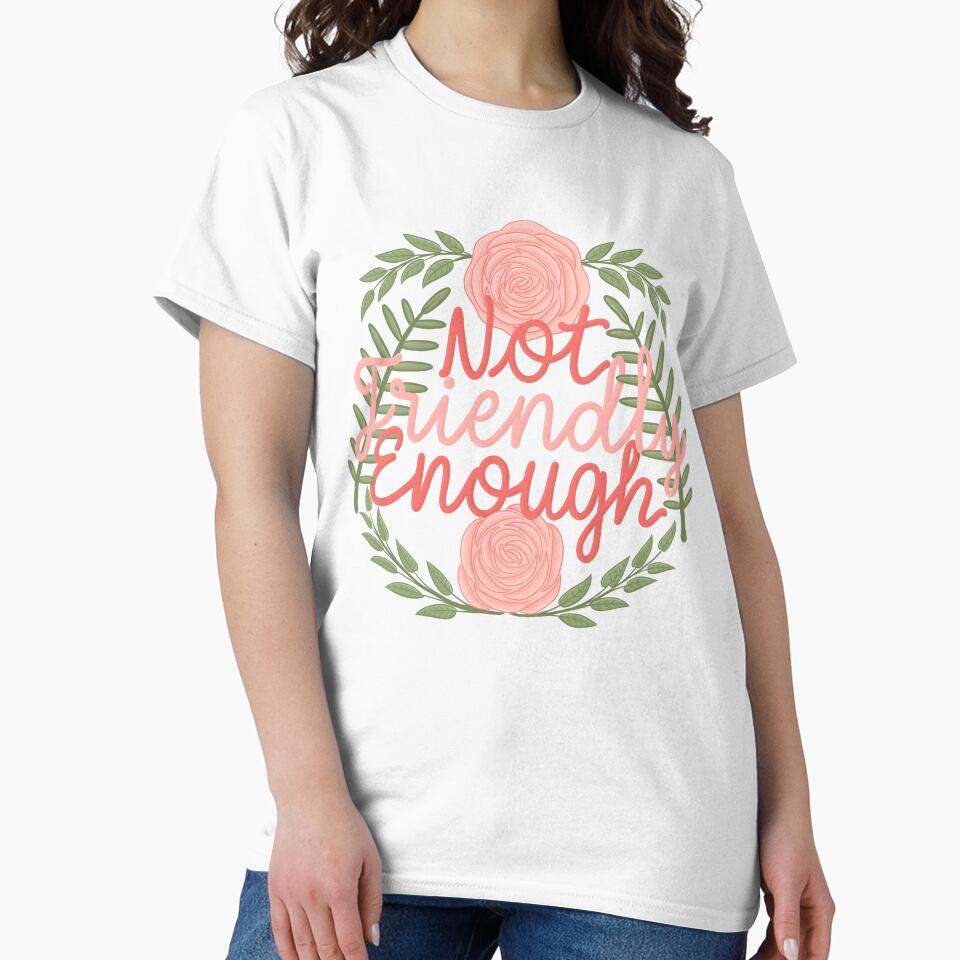 Not friendly enough by karyavna Unisex , , , Long Sleeve Tee