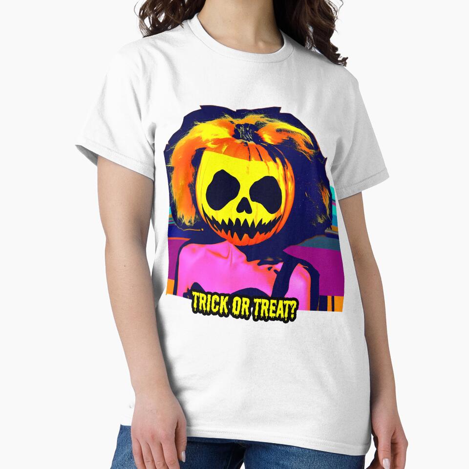 Trick or Treat? by OzzFrequency Unisex , , , Long Sleeve Tee