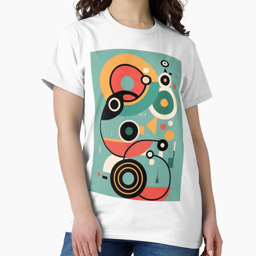 Abstract Digital illustration Overlapping Circles Art by FashionIam