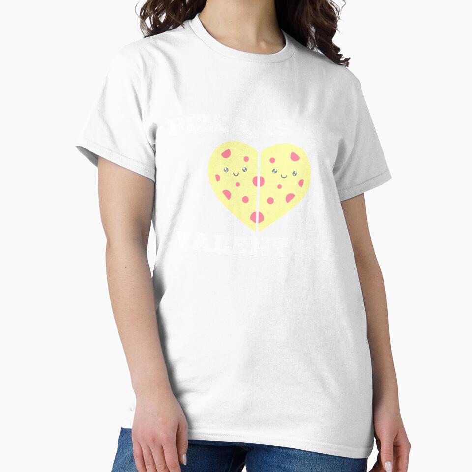 Pizza is my Valentine by Jacksonsmerch Unisex , , , Long Sleeve Tee