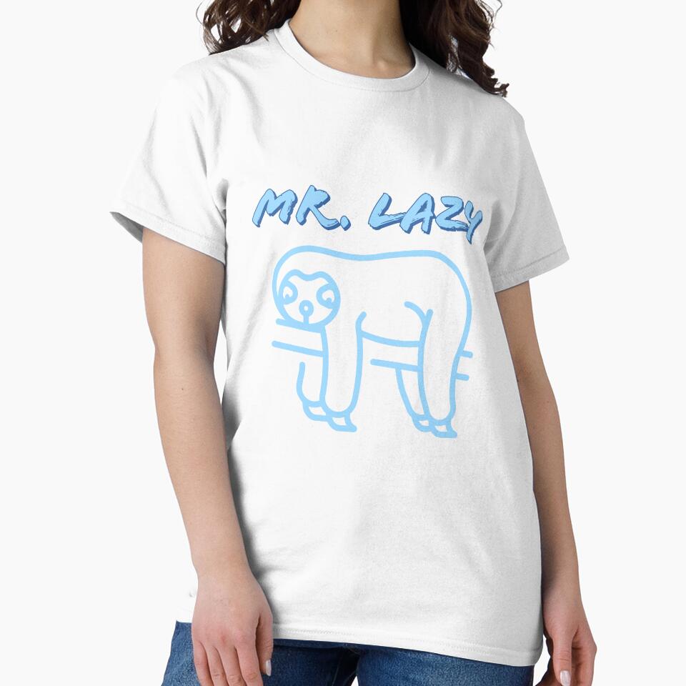 Mr. Lazy by adityanik Unisex , , , Long Sleeve Tee