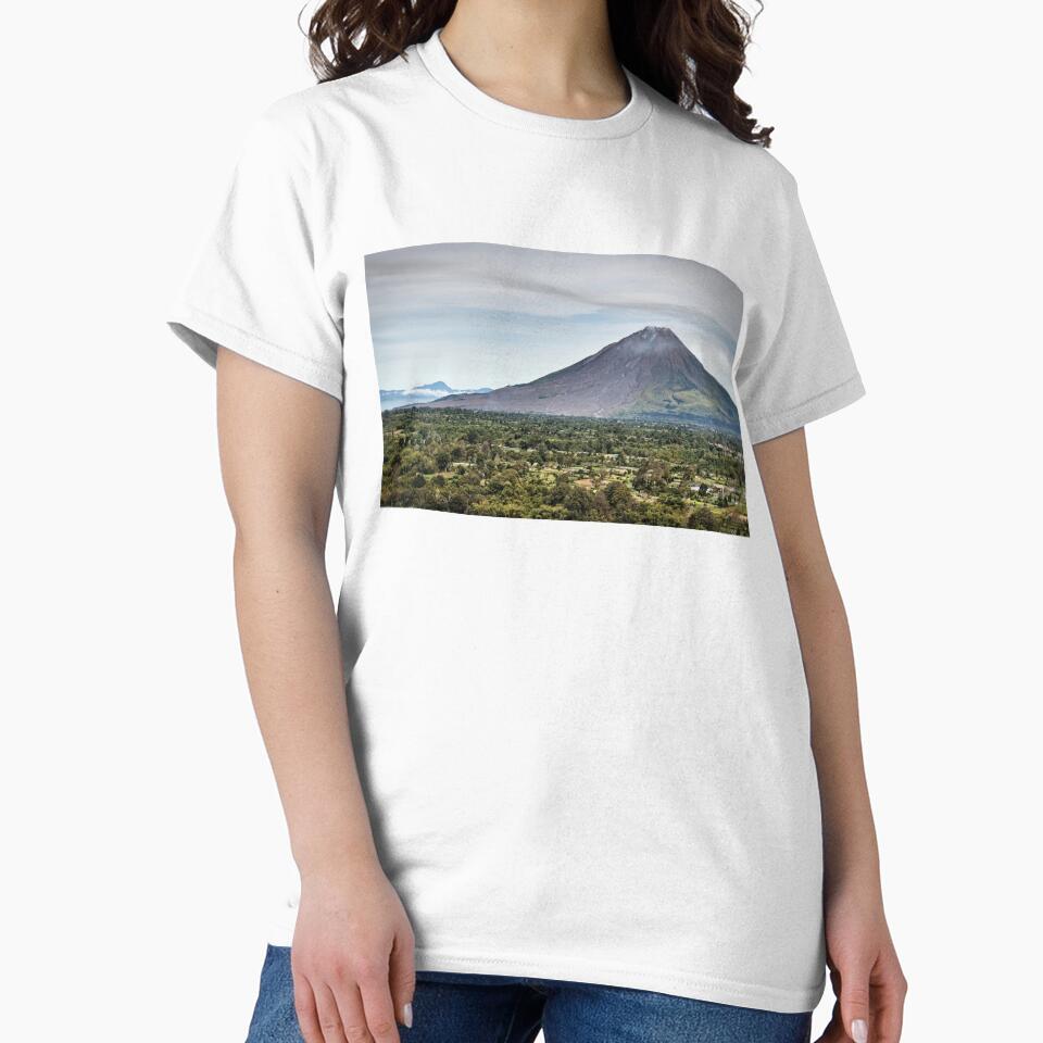 Wild nature and agricultural land in Sumatra by franck380 Unisex , , , Long Sleeve Tee