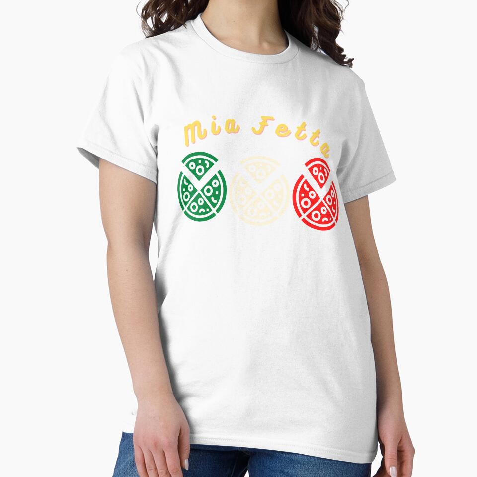 Mia Fetta (My pizza Slice) by TheYellowBerry Unisex , , , Long Sleeve Tee