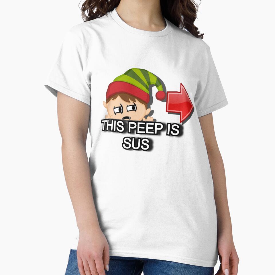 ELF SUS PEEP by ELF2366 Unisex , , , Long Sleeve Tee
